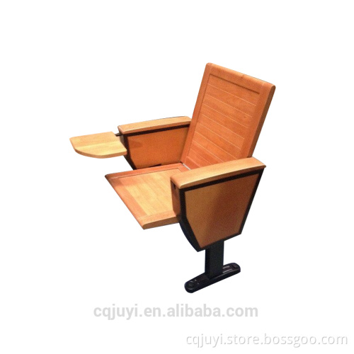 Cheap wooden auditorium chair ,seating system ,leacture hall class room chair